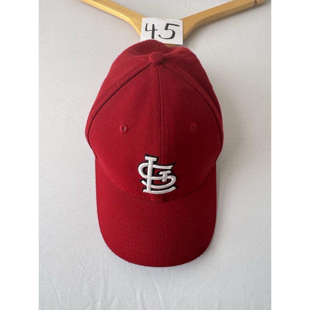 New Era 39THIRTY St. Louis Cardinals MLB Stretch Fitted Cap Red Black L/XL